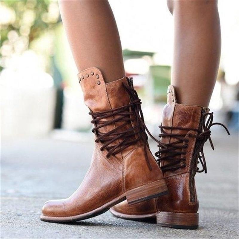 Doris | Vintage Look Boots