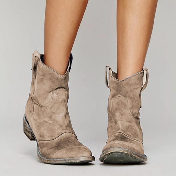 Sandra | Chic Suede Ankle Boots