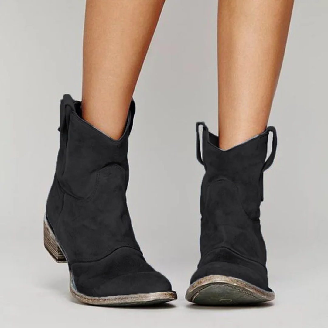 Sandra | Chic Suede Ankle Boots