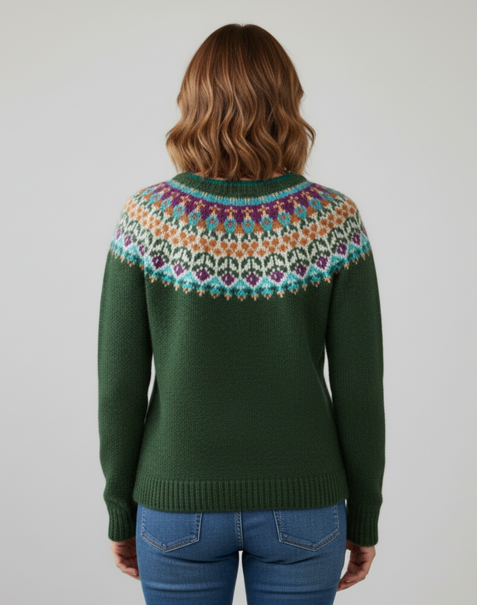 Julia™ | Retro Winter Sweater