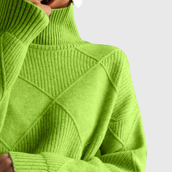 Angela™ | Turtleneck Sweater